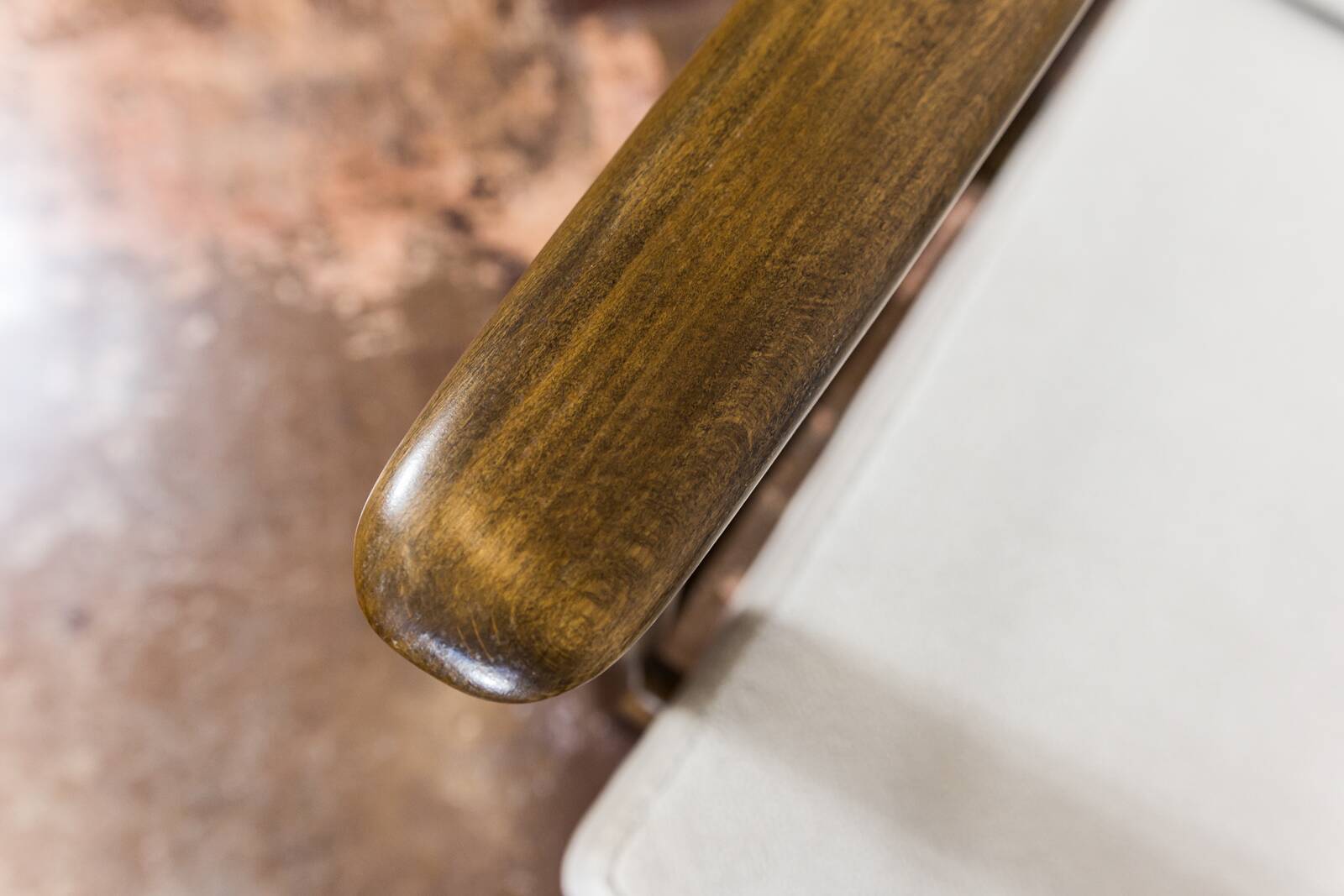 Mid-century Modern armchair GFM-142 by Edmund Homa, GFM, Poland, 1960s