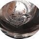 Vase of the crystal factory of Vannes le Châtel - " Verticalized cornucopia " - 70s