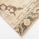 3x12 Brown & Beige Classic Persian Runner Rug, 90x379Cm