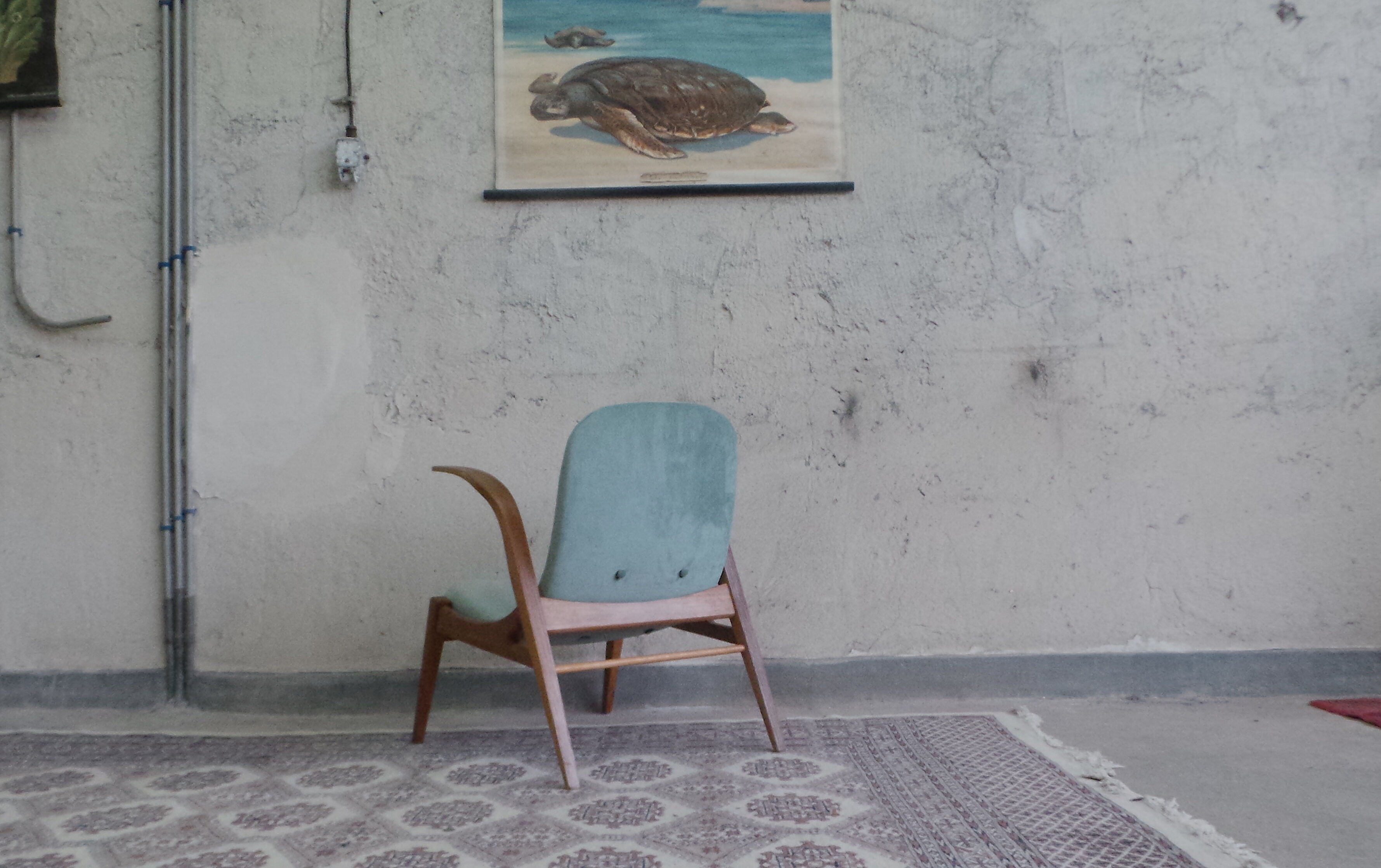 Czechoslovakian armchair by Uluv 1960