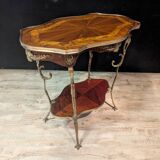 Napoleon III Marquetry Center Table