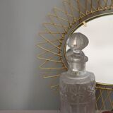 Gilded metal mirror