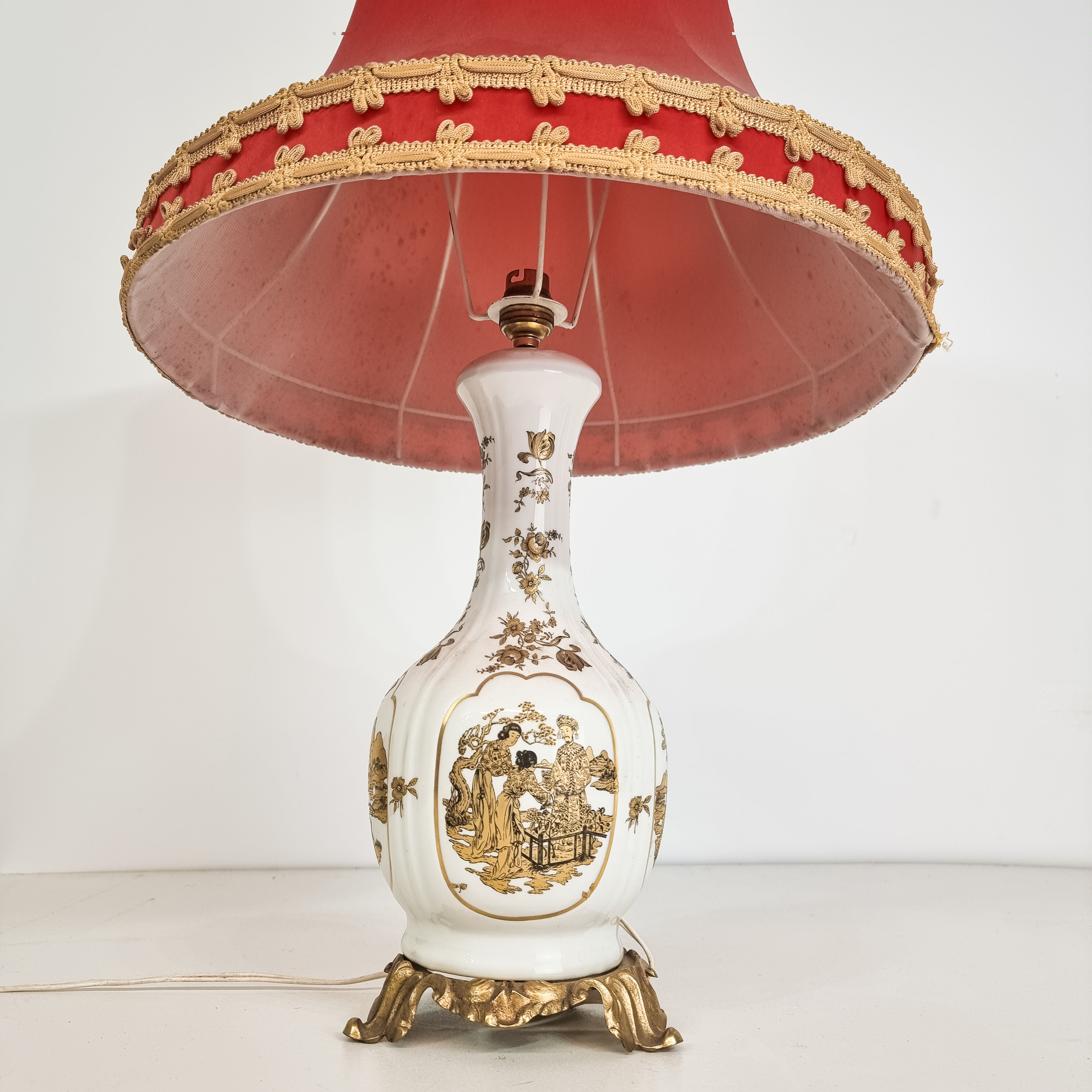 Porcelain lamp year 50