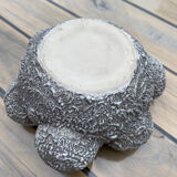 Vase for flower arrangements, fat lava.