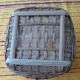Planter basket in rattan and bamboo