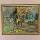 Original Swedish Oil on Panel – “Autumn Landscape” by Curt Selmer – Signed