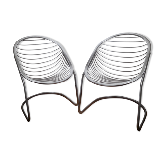 Lot de deux fauteuils