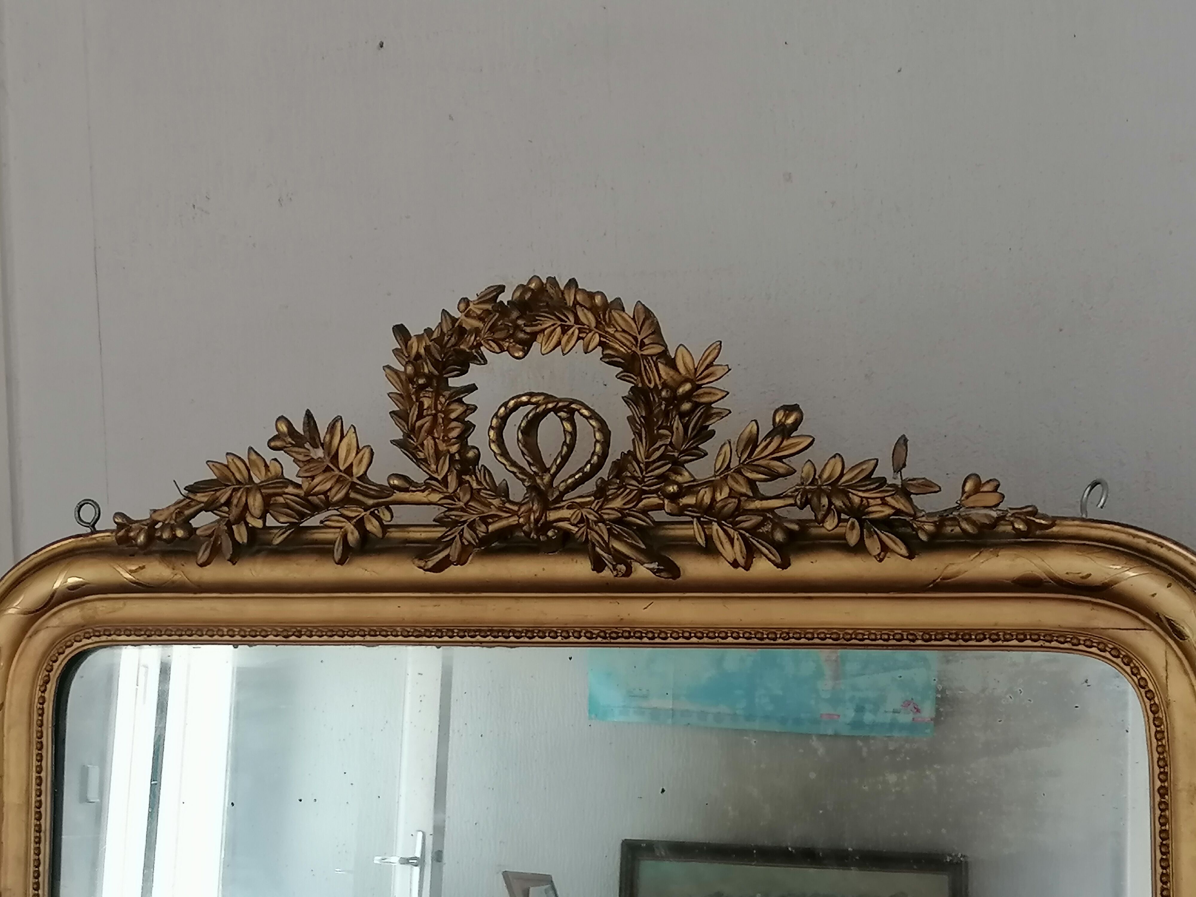 Miroir Louis XVI, 19ème, 148x108cm