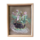 Tableau "la corbeille aux tulipes"