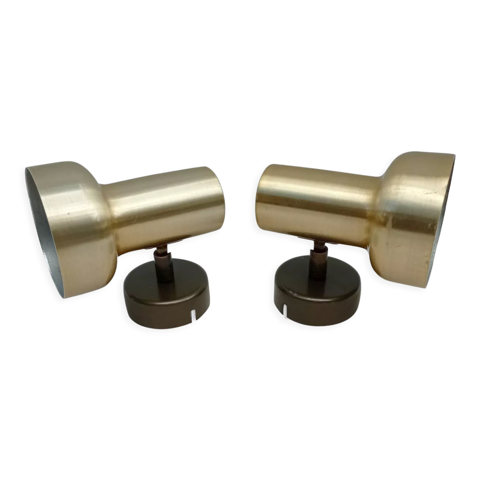 A pair of Swedish wall lamps from the 1970s.