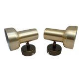 A pair of Swedish wall lamps from the 1970s.