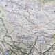 Mongolia, Asia. Geographical map printed in 1900.