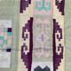 Large flat carpet Durhi India 317x482 cm