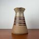 Danish modern studio pottery vase by Tue Poulsen for Tue Keramik, 1960.