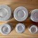 Series of Six vintage aluminum spice jars - Storage jars - 1940.