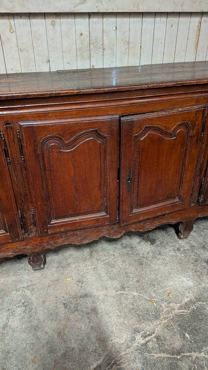 Rare Louis XV enfilade with 6 doors