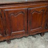 Rare Louis XV enfilade with 6 doors