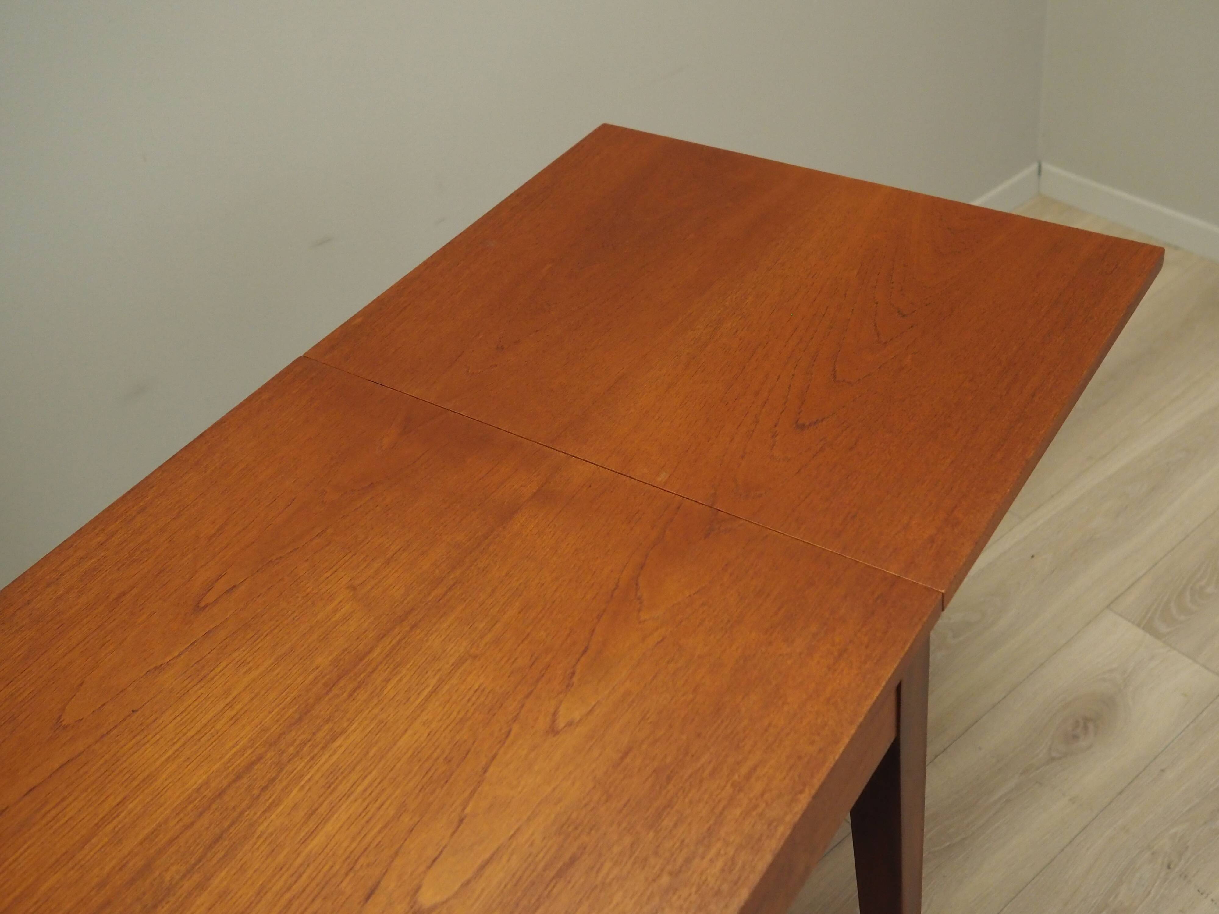 Teak desk, Danish design, 1970s, production: Denmark