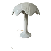 Ceramic palm lamp