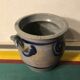 Lot 5 old blue sandstone 3 pots - carafe - vintage decoration tonneau