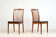 2 teak chairs 1960's made in Sweden