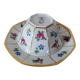 Limoges Porcelain Cup with Decor of Barbel Fish and Roses