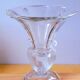 Vase verre pressé art déco
