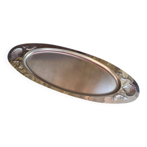 Plat inox poisson et - jean