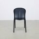 4x Dining Chair in Smoked Plexiglass, 2000s