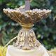 Antique French Marble Bronze Cherub Lamp - Napoleon III Style