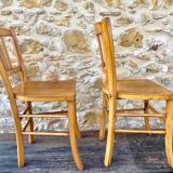 Pair of bistro chairs circa 50s/60s