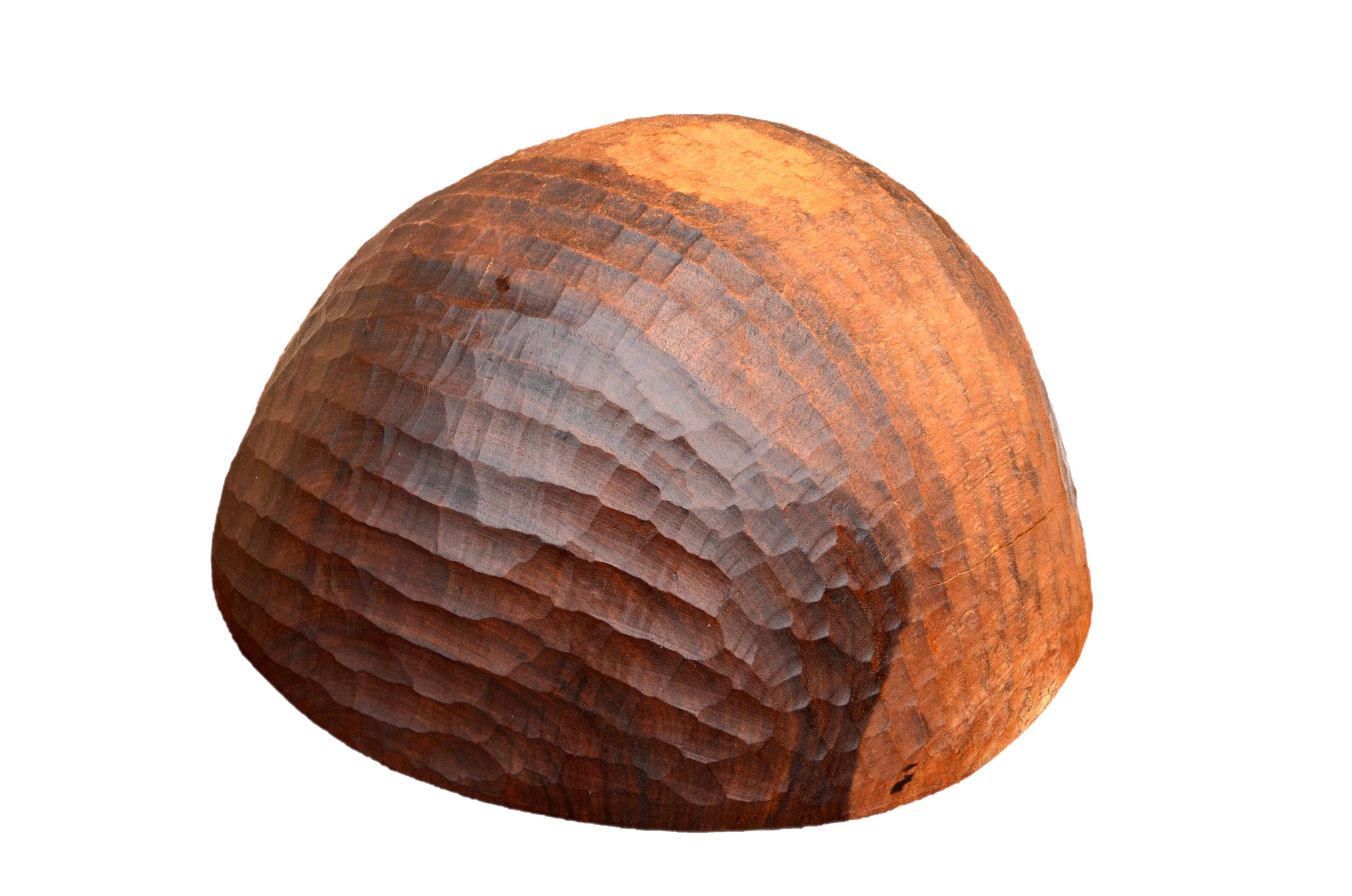 Wooden artisanal bowl