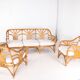 Vintage rattan lounge