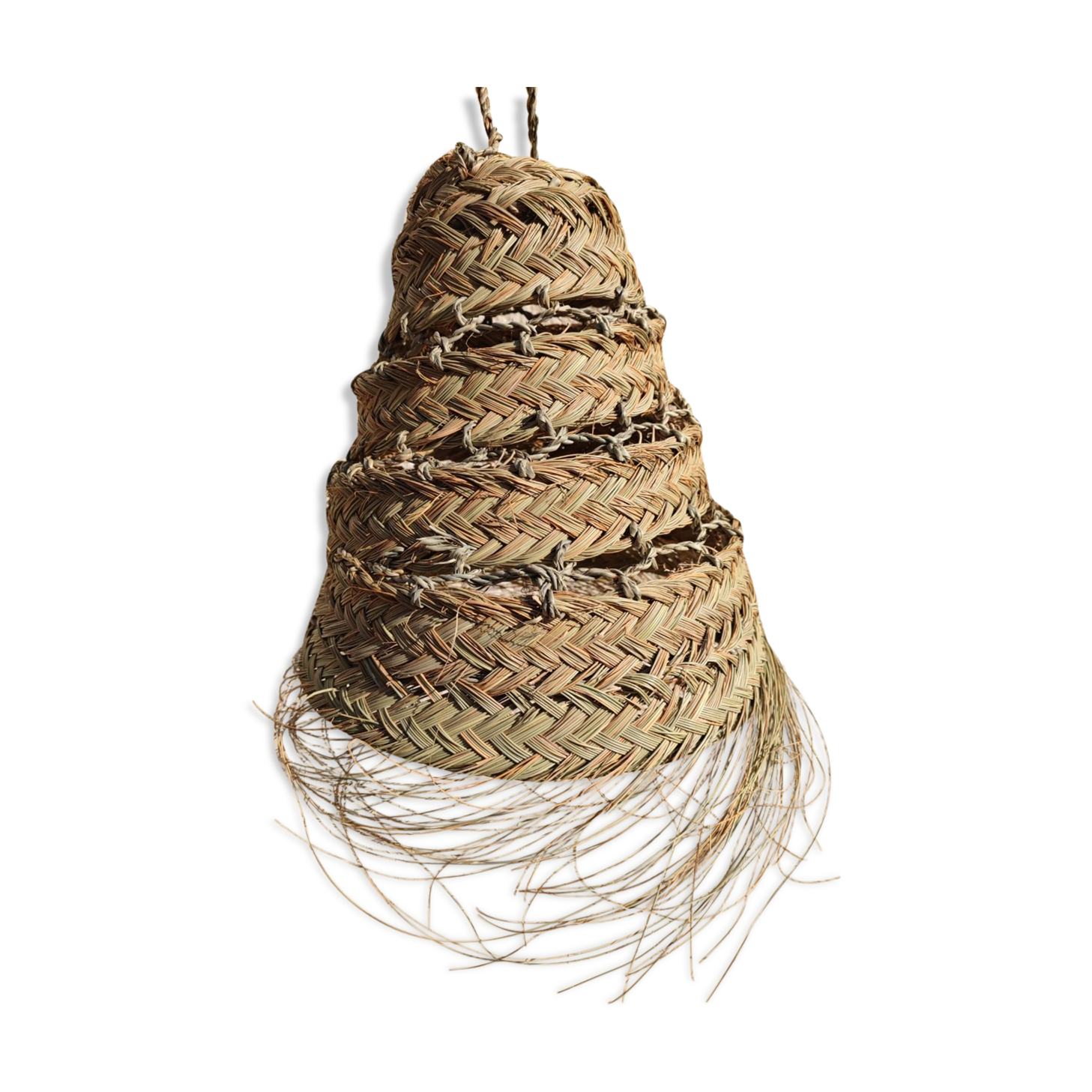 Suspension luminaire en Allié naturel