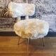 Vintage moumoute chair