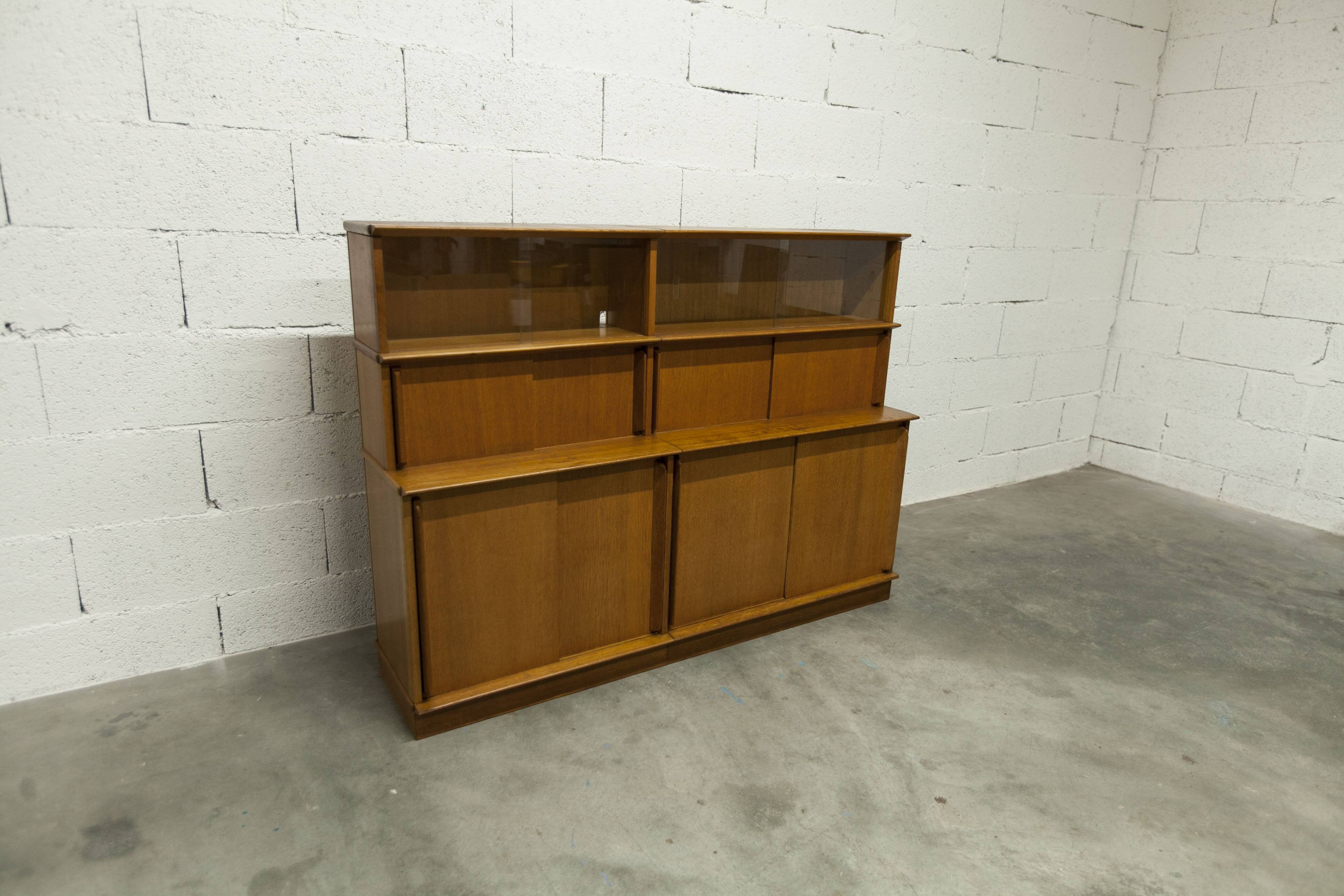 Oscar low display bookcase by Didier Rozaffy, 1952