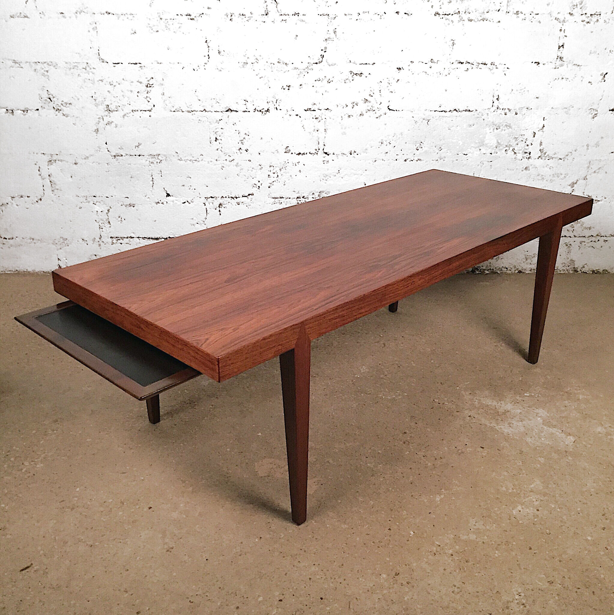 Severin Hansen rosewood coffee table for Haslev