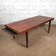 Severin Hansen rosewood coffee table for Haslev