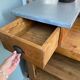 Zinc bar counter