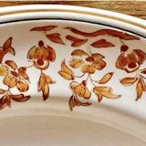 2 anciens plats ronds creux Longchamp décor Moustiers Olerys