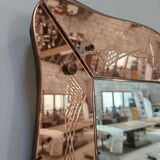 art deco venetian mirror
