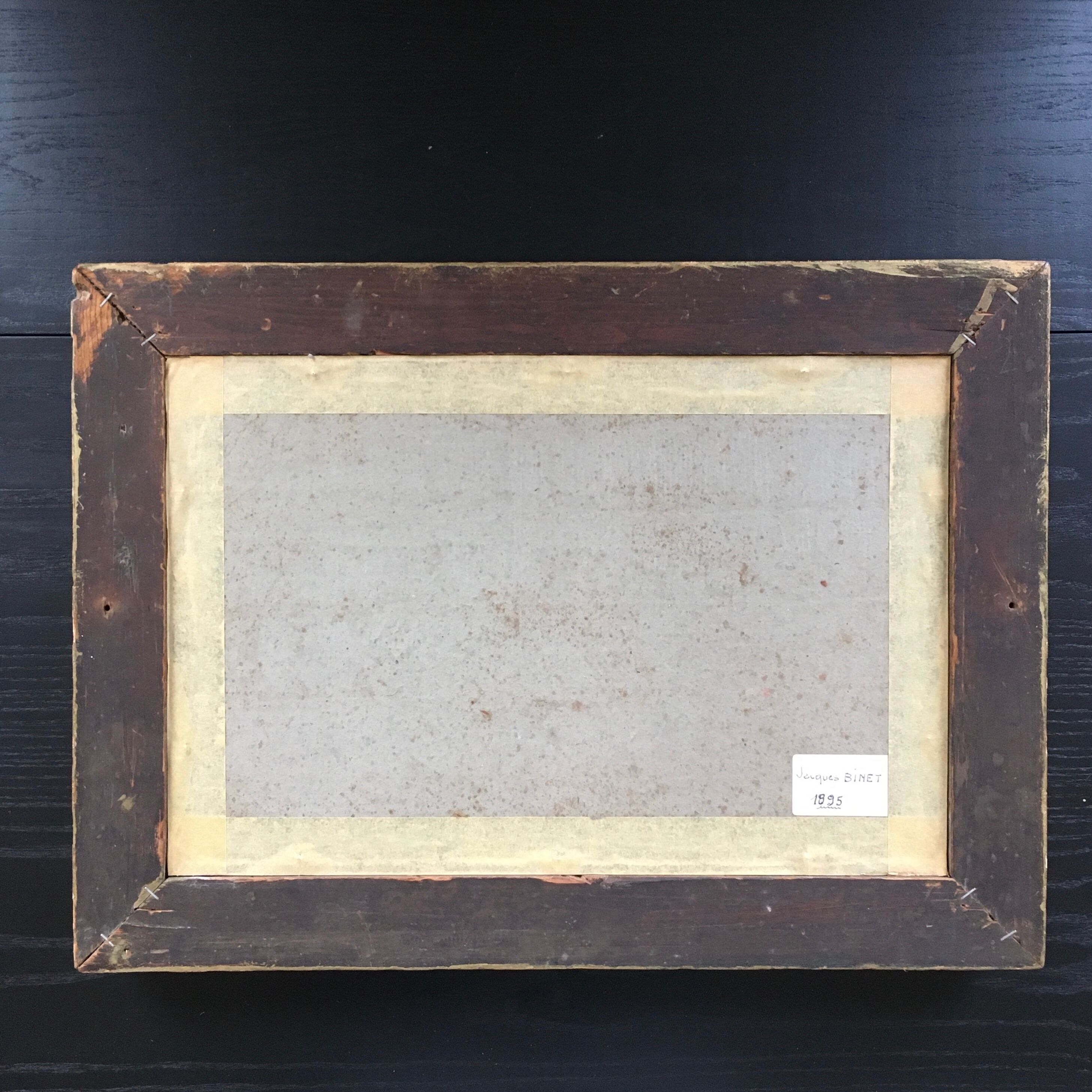 Ancient Moon painting on the lagoon