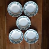 5 hollow plates Givors