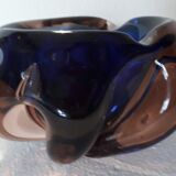 Empty ashtray blown glass pocket
