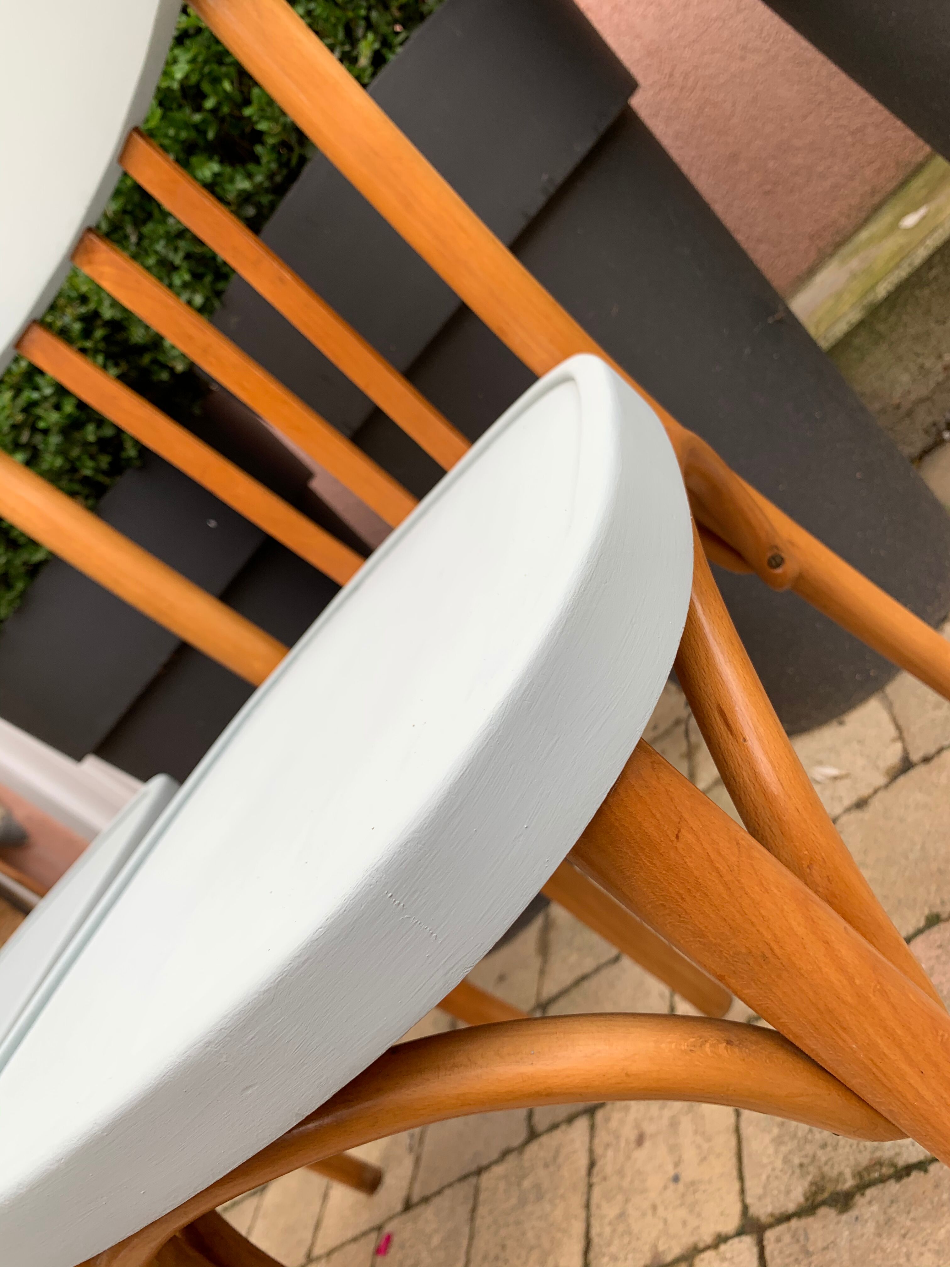 Pair of bistro chairs