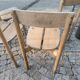 Set of 4 coffee grain model chairs by pierre gautier delaye 1965