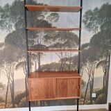 Floor to ceiling shelves