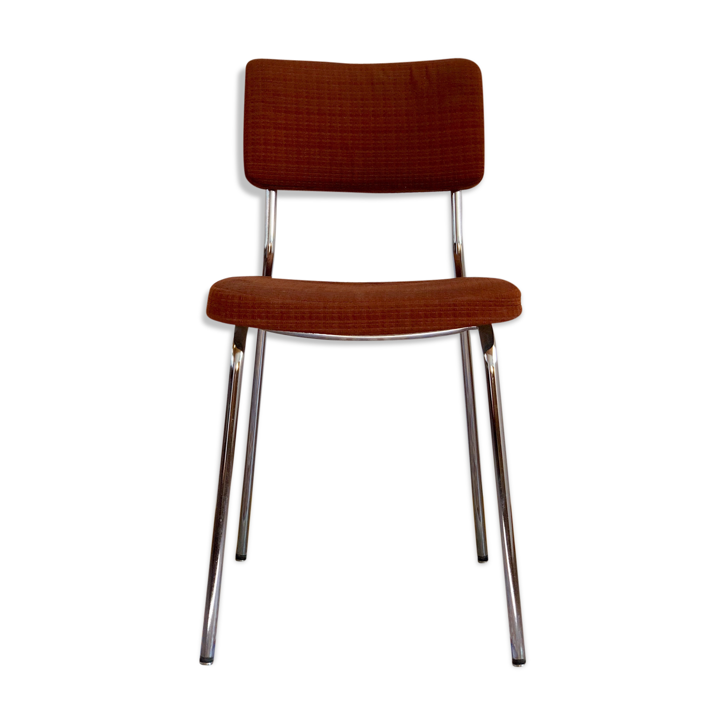 Chair fabric and chrome