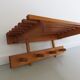 Porte manteau vestiaire scandinave années 70