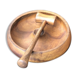 Olive wood walnuts